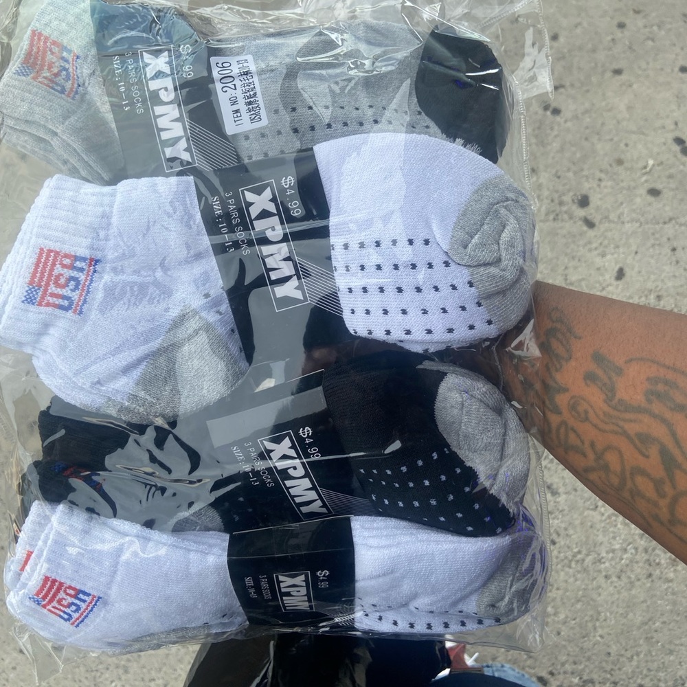 Usa socks sz lg